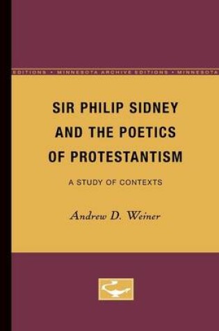 Cover of Sir Philip Sidney and the Poetics of Protestantism