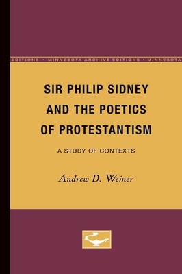 Book cover for Sir Philip Sidney and the Poetics of Protestantism