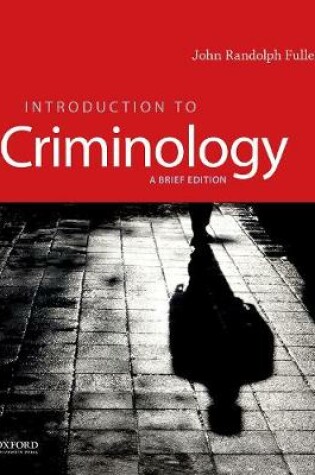 Cover of Introduction to Criminology