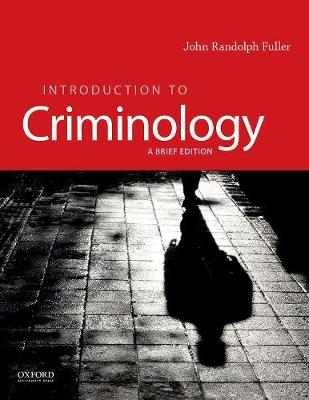 Book cover for Introduction to Criminology