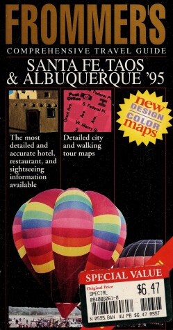 Book cover for Santa Fe, Taos and Albuquerque 1995