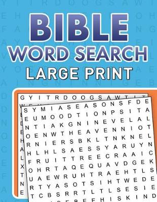 Book cover for Bible Word Searches Large Print