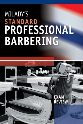 Book cover for Exam Review for Milady's Standard Professional Barbering