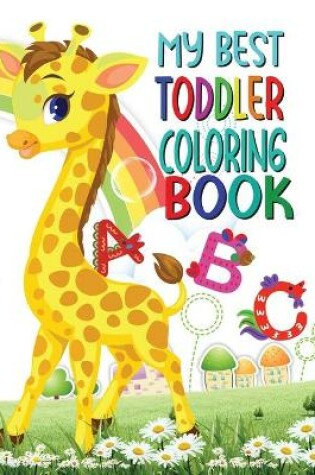 Cover of My best toddler coloring book