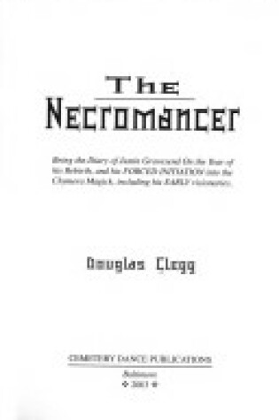 Cover of The Necromancer