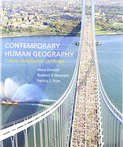 Book cover for Contemporary Human Geography & Launchpad for Domosh's Contemporary Human Geography (Six Month Access)