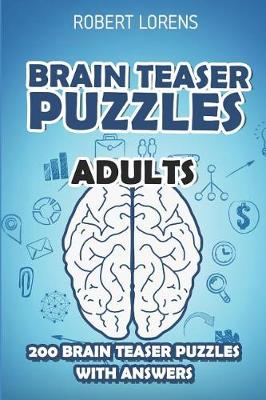 Book cover for Brain Teaser Puzzles Adults