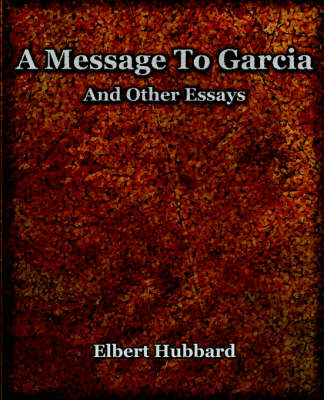 Book cover for A Message To Garcia (1921)