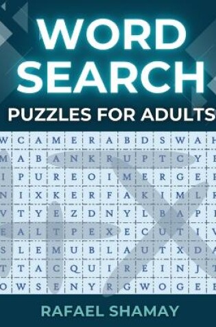 Cover of Word Search Puzzle Book for Adults