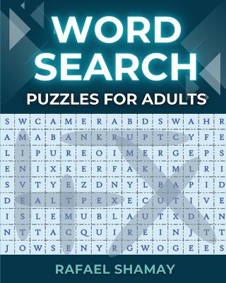 Book cover for Word Search Puzzle Book for Adults