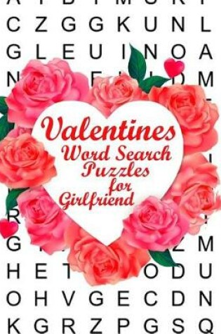 Cover of Valentines Word Search Puzzles for Girlfriend