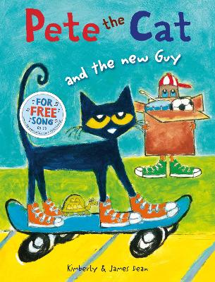 Book cover for Pete the Cat and the New Guy