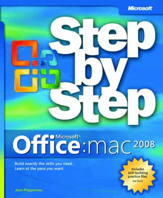 Book cover for Microsoft Office 2008 for Mac Step by Step