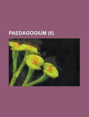 Book cover for Paedagogium (6)