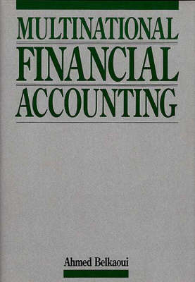 Book cover for Multinational Financial Accounting