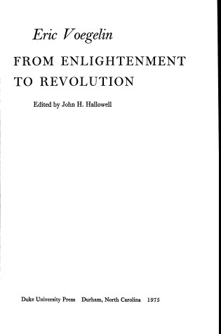 Cover of Enlightenment - CL