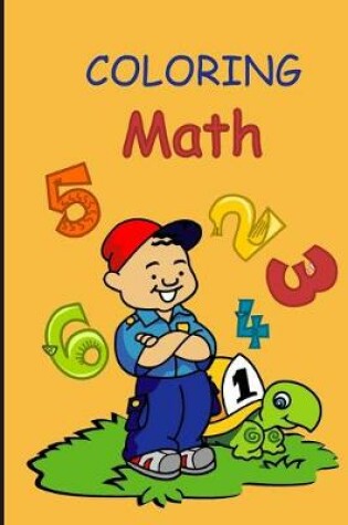Cover of coloring math book