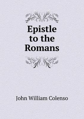 Book cover for Epistle to the Romans