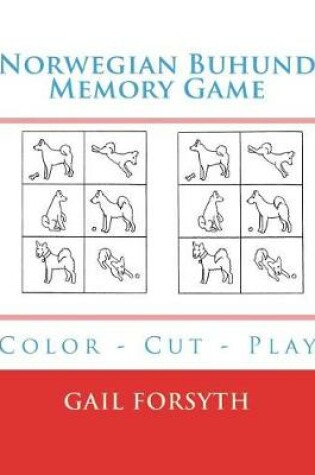Cover of Norwegian Buhund Memory Game