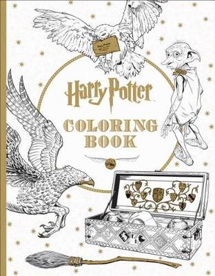 Book cover for Harry Potter Coloring Book