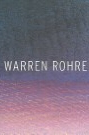 Cover of Warren Rohrer