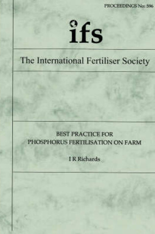 Cover of Best Practice for Phosphorus Fertilisation on Farm