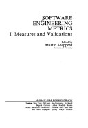 Book cover for Software Engineering Metrics