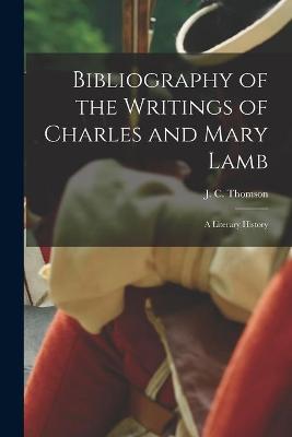 Cover of Bibliography of the Writings of Charles and Mary Lamb