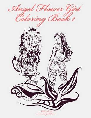 Book cover for Angel Flower Girl Coloring, Book 1