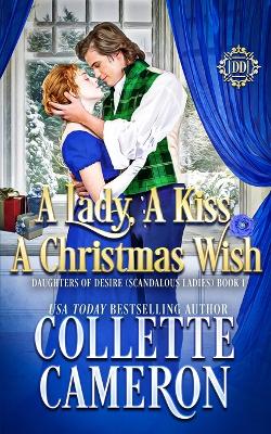 Book cover for A Lady, A Kiss, A Christmas Wish