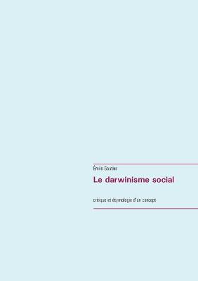 Book cover for Le darwinisme social