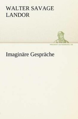 Cover of Imaginare Gesprache