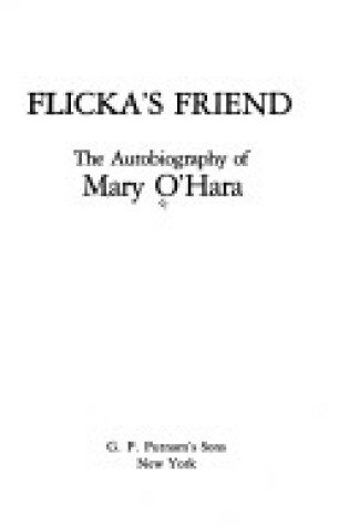 Cover of Flicka's Friend
