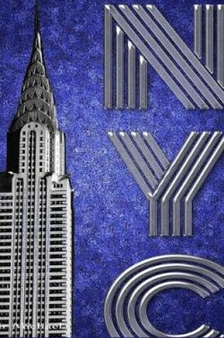 Cover of Iconic New York City Chrysler Building Artist Creative Drawing Journal