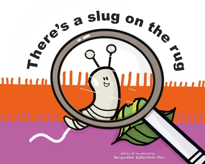 Book cover for There's a bug on the rug