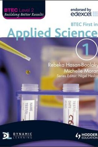 Cover of BTEC First Certificate Applied Science