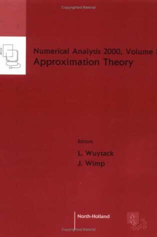 Cover of Numerical Analysis 2000