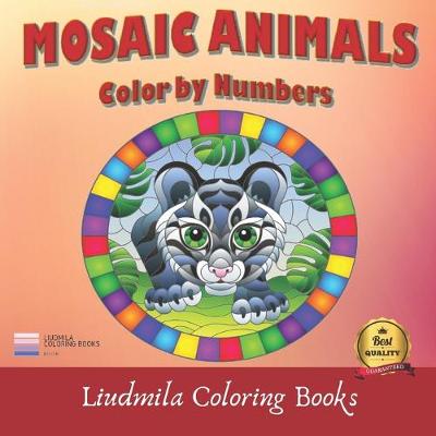 Cover of Mosaic Animals Color By Number