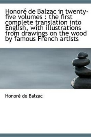 Cover of Honore de Balzac in Twenty-Five Volumes