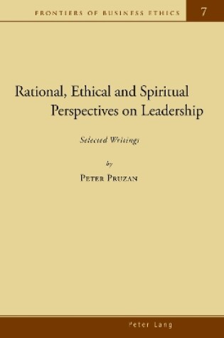 Cover of Rational, Ethical and Spiritual Perspectives on Leadership