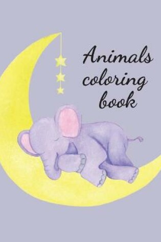 Cover of Animals coloring book