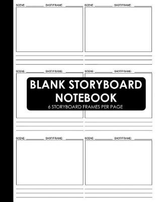 Cover of Blank Storyboard Notebook