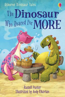 Book cover for Dinosaur Tales: The Dinosaur Who Roared For More