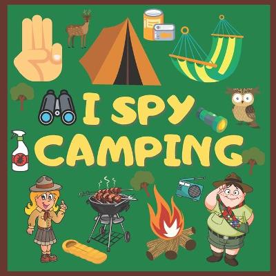 Book cover for I Spy Camping