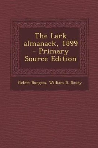 Cover of The Lark Almanack, 1899