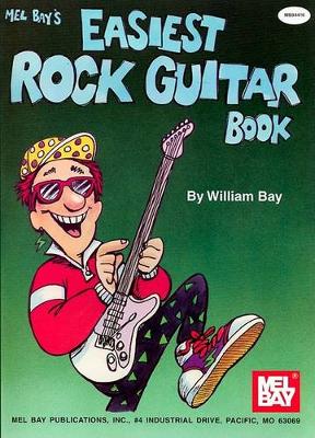 Book cover for Easiest Rock Guitar Book