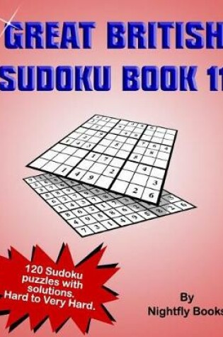 Cover of Great British Sudoku Book 11