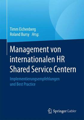 Book cover for Management von internationalen HR Shared Service Centern