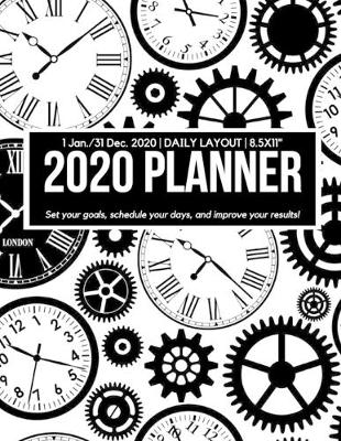 Book cover for 2020 Time Management Daily Planner