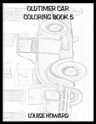 Book cover for Oldtimer Car Coloring book 5